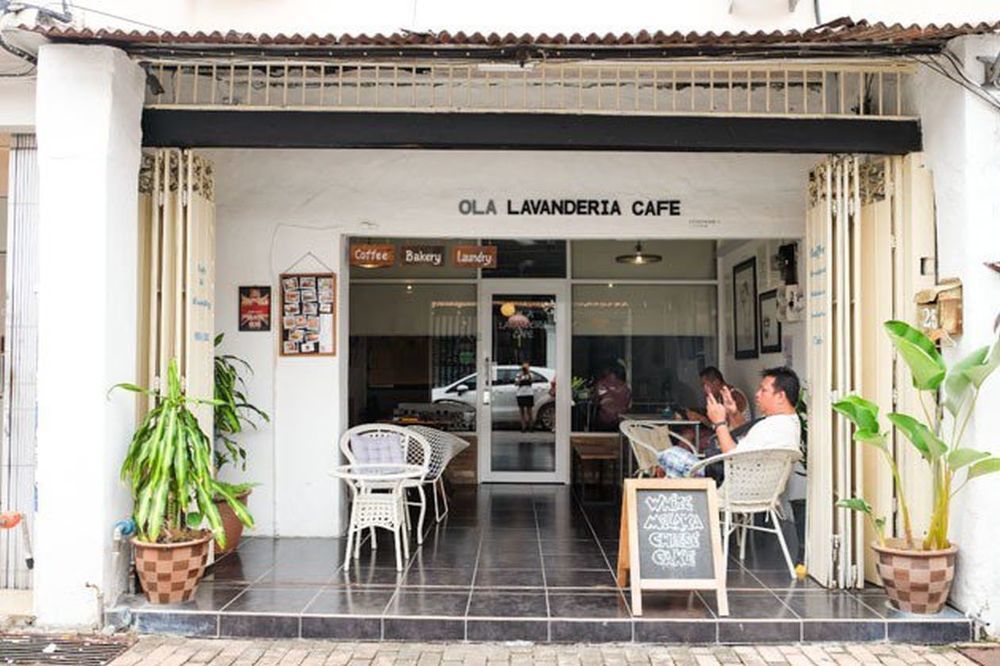 Auberge de jeunesse Ola Lavanderia Cafe à Malacca Extérieur photo